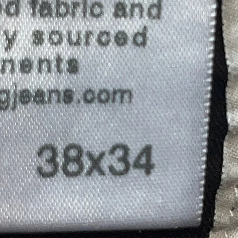 AG Adriano Goldschmied Jeans Mens 38x34 The Tellis Modern Slim 5 Pocket Cord. - Picture 14 of 15